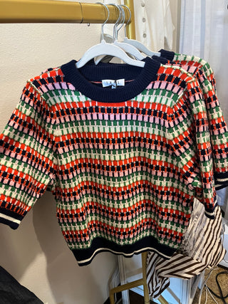 Park Avenue Knit-Short Sleeve Top-K. Ellis Boutique