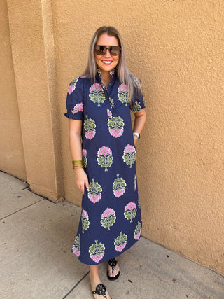 Winslow Floral Midi Dress-Midi/Maxi Dress-K. Ellis Boutique