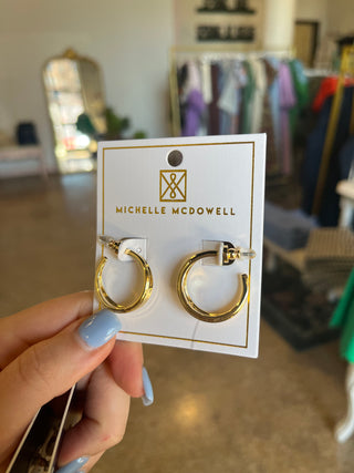Millie Earrings- Gold-Earrings-K. Ellis Boutique