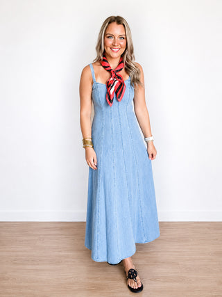 Leonora Midi Dress- Z Supply-Midi/Maxi Dress-K. Ellis Boutique