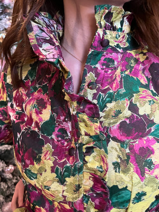 Sincerely Ours Floral Lena Dress-Midi/Maxi Dress-K. Ellis Boutique