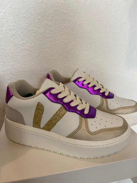 Ivy Sneakers - Purple-K. Ellis Boutique