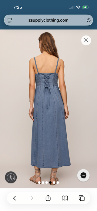 Leonora Midi Dress- Z Supply-Midi/Maxi Dress-K. Ellis Boutique