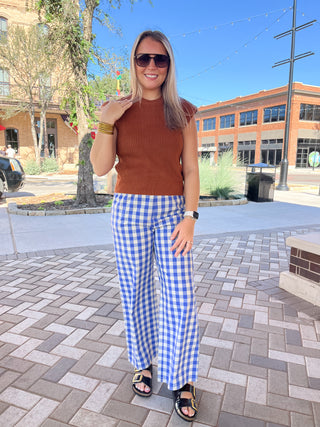 MARIS Trousers Azure Blue