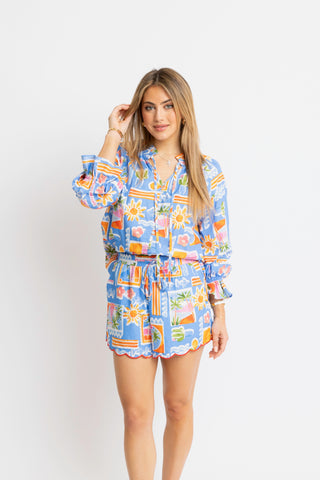 Santorini Short- Karlie-K. Ellis Boutique