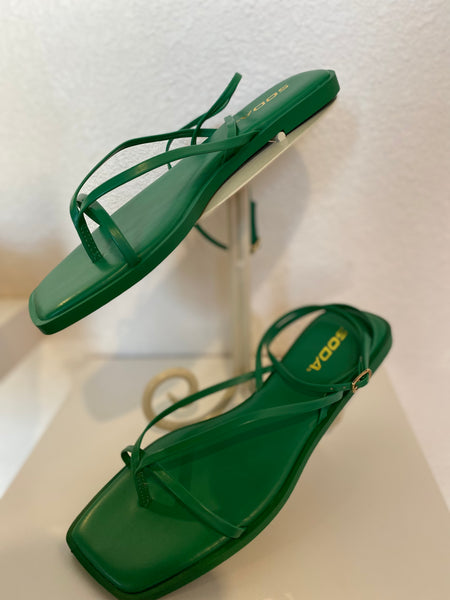 Kelly Green Sandal-K. Ellis Boutique