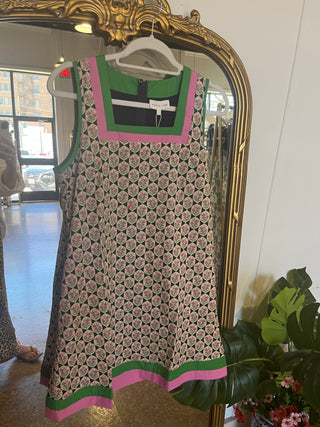 Floral Block Print Mini Dress-Mini Dress-K. Ellis Boutique