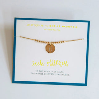 Inspirational Bracelets- Seek Stillness-K. Ellis Boutique