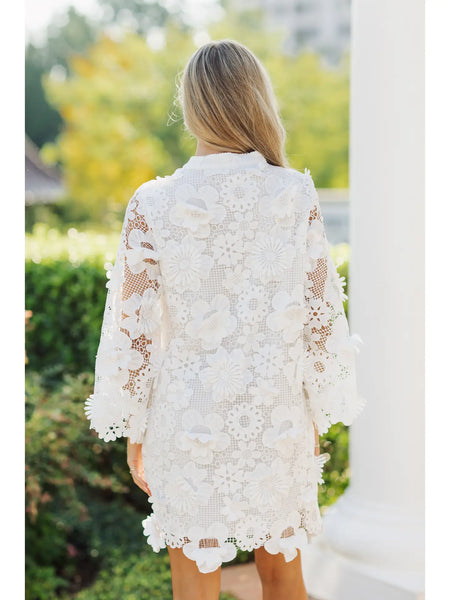 The Seraphina Dress - White-K. Ellis Boutique