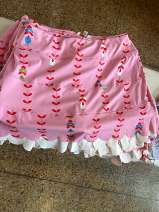 Karlie Floral Vine Kourt Skort-K. Ellis Boutique