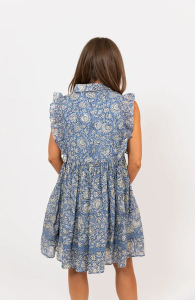 Vintage Floral Tier Dress- Karlie-K. Ellis Boutique