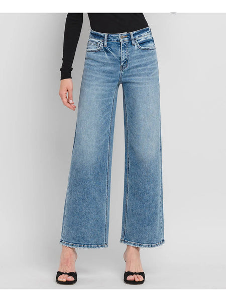 High Rise Wide Leg Jeans -Flying Monkey-K. Ellis Boutique