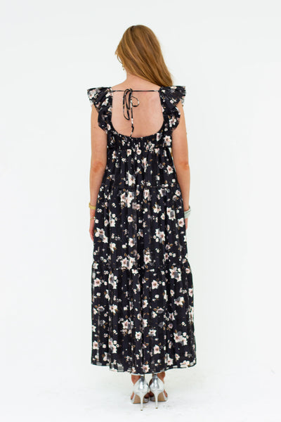 BUDDYLOVE LILLY SWEETHEART NECKLINE MAXI DRESS - FLOWER BASKET-K. Ellis Boutique