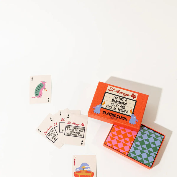 Two-Deck Set Playing Cards - Happy Hour-K. Ellis Boutique