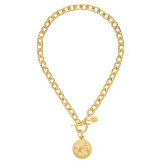 Susan Shaw Blue Willow Toggle Necklace-Necklace-K. Ellis Boutique