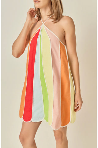 Umbrella Mini Dress-Mini Dress-K. Ellis Boutique