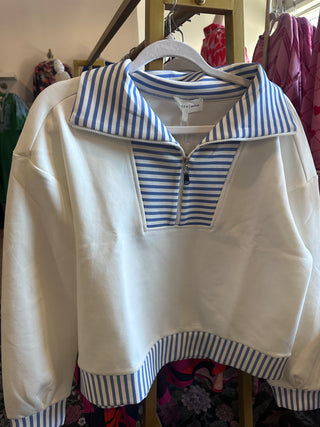 The Jamie Striped Pullover-K. Ellis Boutique