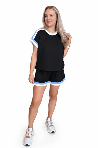 The Campbell Set- Black & Blue-K. Ellis Boutique