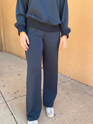 Off Duty Wide Leg Set-Set-K. Ellis Boutique