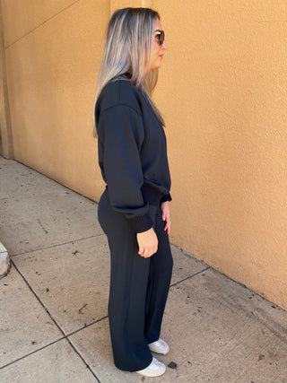 Off Duty Wide Leg Set-Set-K. Ellis Boutique