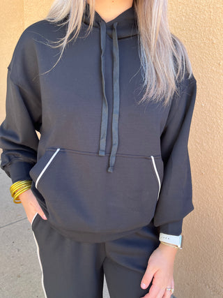 On The Line Piping Set- Black-Set-K. Ellis Boutique