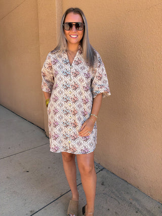 Briarwood Floral Dress-Mini Dress-K. Ellis Boutique