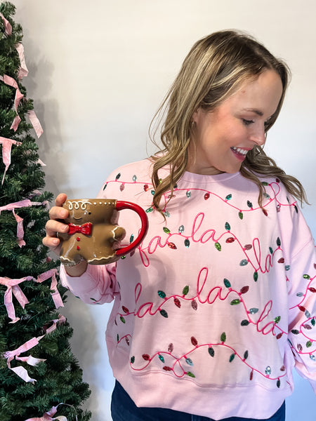 Millie Sweatshirt | Fa La La Lights-K. Ellis Boutique