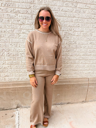 Sunday Ease Knit Set-Set-K. Ellis Boutique
