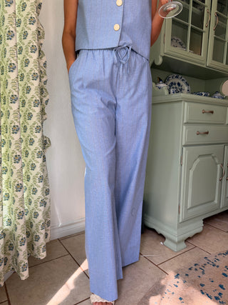 Drawstring Pants- denim-Pant-K. Ellis Boutique