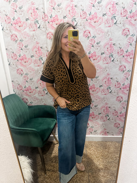 Embroidered Detail Puff Sleeve Top- Wine-K. Ellis Boutique