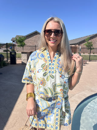The Gloria Top-Short Sleeve Top-K. Ellis Boutique