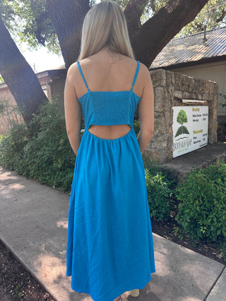 Floral Pearl Applique Midi Dress-Midi-K. Ellis Boutique