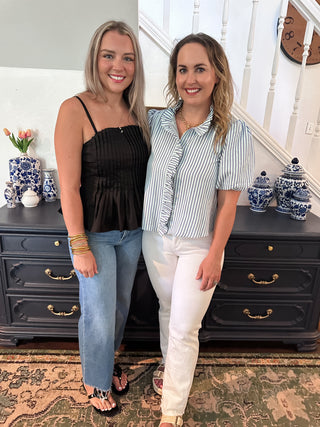 Annie Ruffle Top-Short Sleeve Top-K. Ellis Boutique