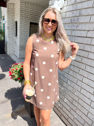 Polka Dot Mini Dress-Mini Dress-K. Ellis Boutique