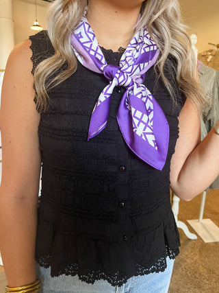 Brynn Button Down Tank-Sleeveless Top-K. Ellis Boutique
