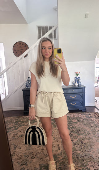 Chloe Flare Shorts- English Factory-Shorts & SKirts-K. Ellis Boutique