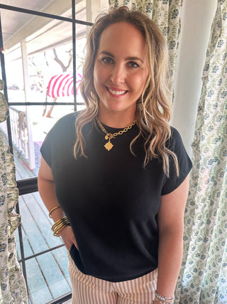 East Coast Summer Stripe Shorts- Tan-Shorts & SKirts-K. Ellis Boutique