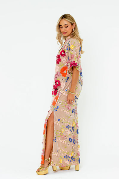 Leighton Sequin Midi Dress - Cosmo-K. Ellis Boutique