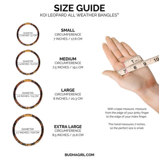 KOI Leopard All Weather Bangle® (AWB®-Bracelet-K. Ellis Boutique