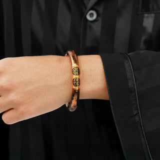 KOI Leopard Tzubbie All Weather Bangle® (AWB®)-Bracelet-K. Ellis Boutique