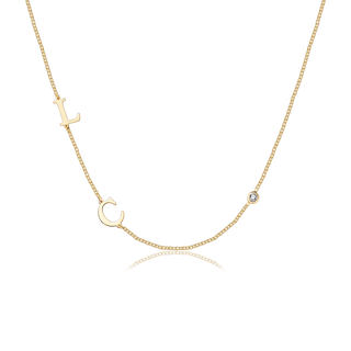 Adore Initial Necklace- Custom-K. Ellis Boutique