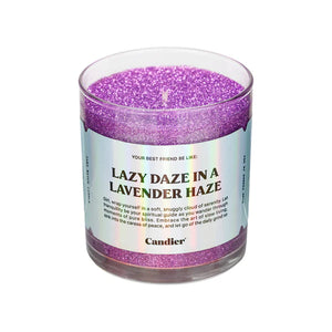 Candier Lazy Daze Candle- Lavender Haze-K. Ellis Boutique