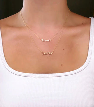 Guardian Multiple Name Necklace- Custom Name-Necklace-K. Ellis Boutique