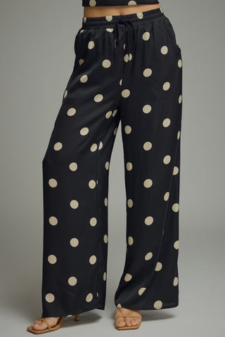 Black & White Polka Dot Pant Set-Set-K. Ellis Boutique