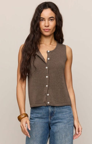 Z Supply Women Sleeveless Top Syd Sweater Vest-Sleeveless Top-K. Ellis Boutique
