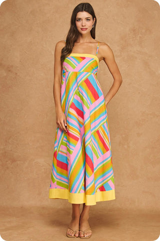 Paradise Cove Midi-Midi/Maxi Dress-K. Ellis Boutique