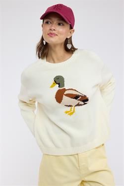 Mallard Moment Sweater duck-Sweater-K. Ellis Boutique