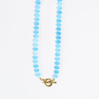 Candy Beads Necklace- Blue