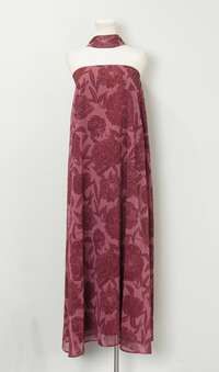 Fall Nights Burgundy Floral Print Dress-Midi/Maxi Dress-K. Ellis Boutique