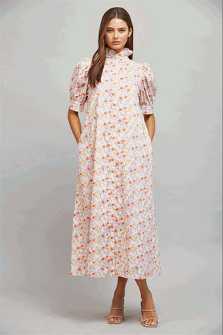 Lavender Fields Midi Dress-Midi/Maxi Dress-K. Ellis Boutique